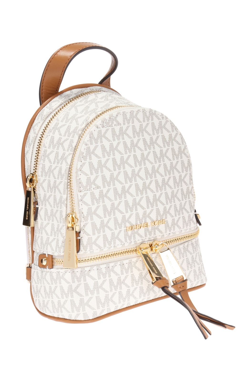 Michael kors outlet rhea backpack white